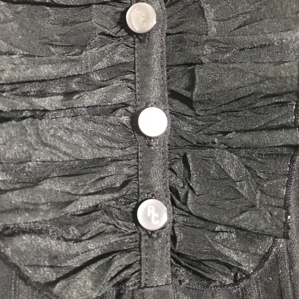 Richard Chai x Target Sleeveless Black Ruffle Dress - Picture 4 of 7